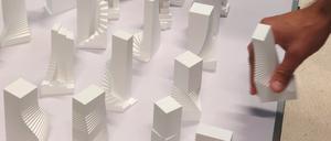 So sehen Modelle für den geplanten Central Tower aus, der an der Jannowitzbrücke entstehen soll.
