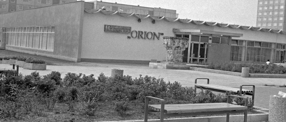 HO-Gaststätte, Schulkantine und Mekka für Potsdams Discogänger. Das „Orion“ zog  in den 1980ern Scharen von Jugendlichen an.