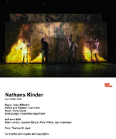 Charlott Lehmann als Recha und Paul Wilms als Kurt in "Nathans Kinder" von Ulrich Hub am Hans Otto THeater