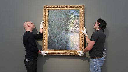 Claude Monets „Mühle von Limetz“ (1888) ist eines der neuen Werke im Museum Barberini.