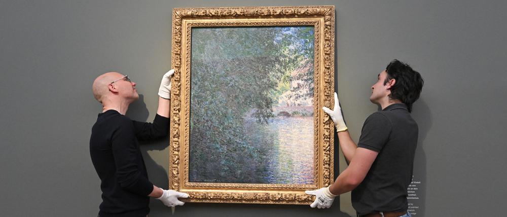 Claude Monets „Mühle von Limetz“ (1888) ist eines der neuen Werke im Museum Barberini.