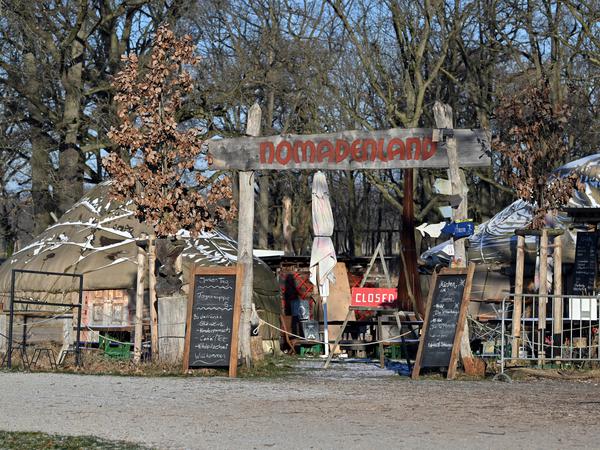 Im Nomadenland im Volkspark ist am 10. Februar Märchenstunde.