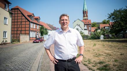 Der Präsident des Städte- und Gemeindebundes Brandenburg Oliver Hermann fordert ein Hilfspaket für Kommunen.