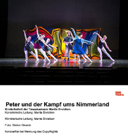 "Peter und der Kampf ums Nimmerland", ein Kinderballett der Tanzakademie Marita Erxleben.