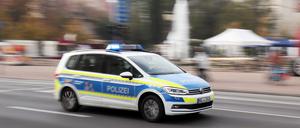 Die Polizei jagte einen Pizzaboten durch Potsdam. 
