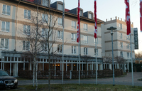 Das NH-Hotel Berlin-Potsdam Conference Center in Kleinmachnow empfängt keine Gäste mehr (Archivbild).