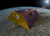 Doppelpack. Das Grace-Satellitentandem kreiste seit 2002 um die Erde.