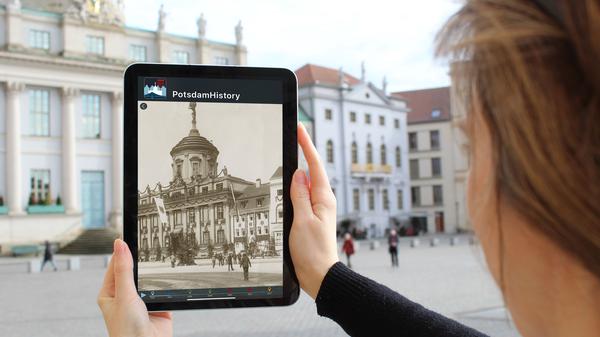 Das Potsdam Museum bringt die PotsdamHistory-App auf den Weg, © Potsdam Museum, Foto Judith Granzow.