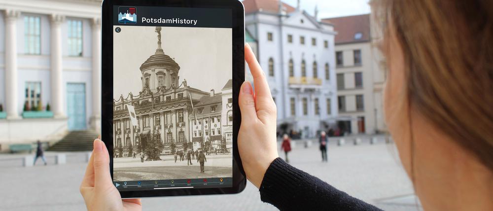 Das Potsdam Museum bringt die PotsdamHistory-App auf den Weg, © Potsdam Museum, Foto Judith Granzow.