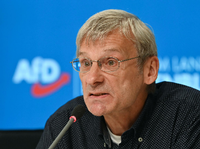 Brandenburgs AfD-Fraktionschef Hans-Christoph Berndt.