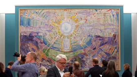 184.600 Menschen sahen die Ausstellung „Munch. Lebenslandschaft“.
