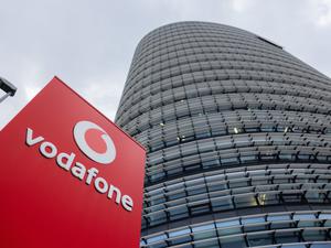 Düsseldorf: Blick auf die Zentrale des Mobilfunkanbieters Vodafone Deutschland