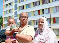 Halima Farah und ihre Familie haben sich nach vier Jahren in Teltow gut eingelebt. Nun muss die somalische Familie das Flüchtlingsheim verlassen - und wahrscheinlich nach Brandenburg/Havel ziehen.