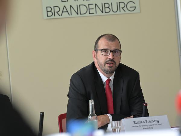Brandenburgs Bildungsminister Steffen Freiberg (SPD).