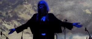 Patti Smith rezitiert französische Dichter im Centre Pompidou.