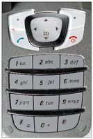 Eine Handy-Tastatur im Jahr 2005.