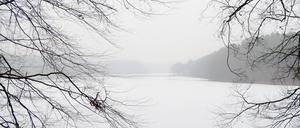 Im Winter kommt am Wandlitzer See eine besondere Stimmung auf.