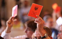Viel Abstimmungsbedarf wird es heute bei der Sitzung der Potsdamer Stadtverordneten geben.