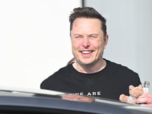 Elon Musk in Grünheide 