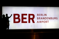 Hauptstadtairport Berlin-Brandenburg.