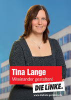 Die Stadtverordnete Tina Lange (Linke).