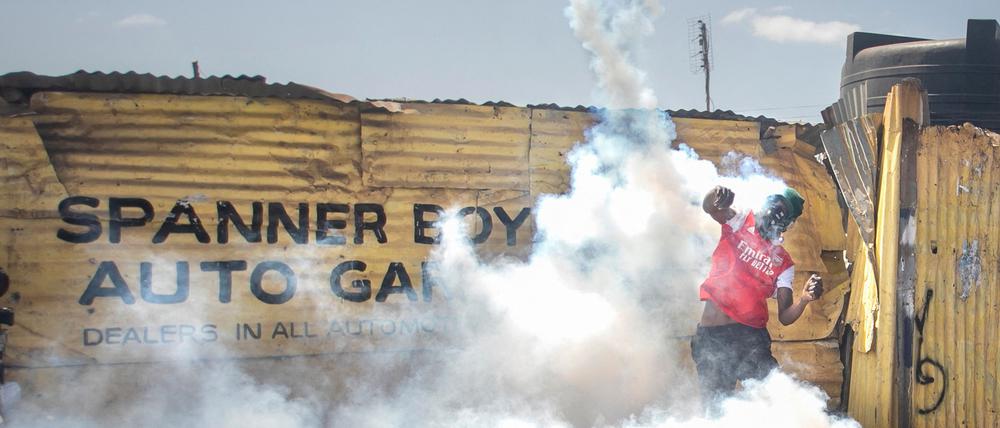In Nairobis Stadtteil Kibera eskaliert der Konflikt.