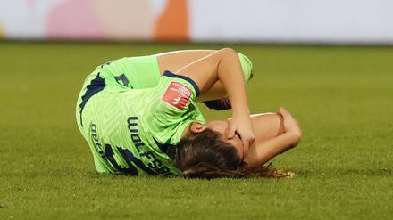 Lena Oberdorf verletzte sich im Spiel gegen Turbine Potsdam.