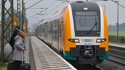Odeg-Züge sind in Brandenburg auf der Linie RE1 unterwegs.