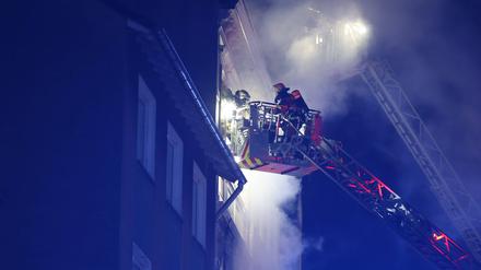 Vier Tote bei Brandanschlag in Solingen in den frühen Morgenstunden am 25.3.2024.