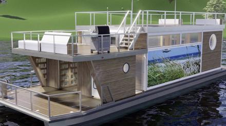 Die Havel-Therme erweitert ihr Angebot um ein Saunaboot. 