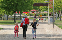 Bei den Bewohnern im Norden Potsdams ist der Volkspark sehr beliebt.