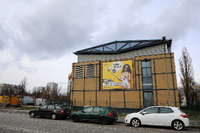 Das Werbeplakat der Stadtwerke hing in der Babelsberger Straße.