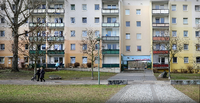 Wohngebiet Am Schlaatz, DDR-Plattenbauten, Potsdam
