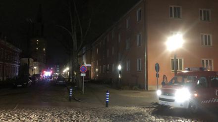 Polizei findet bei Durchsuchung in Potsdamer Innenstadt mögliche Gefahrstoffe