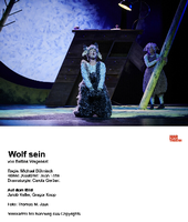 Jacob Keller als das Schaf Kalle in "Wolf sein" am Hans Otto Theater.