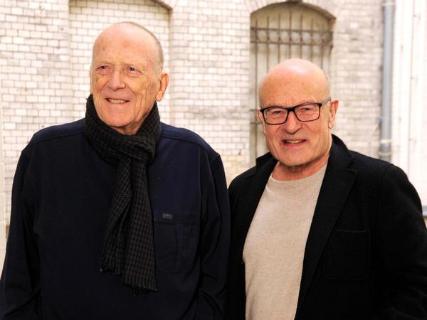 Wolfgang Kohlhaase (links) und Volker Schlöndorff
