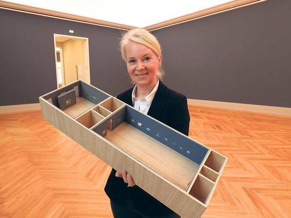 Die Leere ist gefüllt. Vor der Eröffnung ließ Museumsleiterin Ortrud Westheider gern die blanken Wände der frisch sanierten Räume auf sich wirken.
