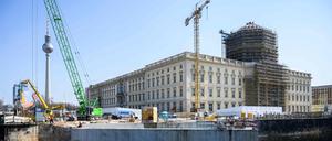 Könnte auch im Herbst 2020 noch eine Baustelle sein: Das Berliner Humboldt Forum.
