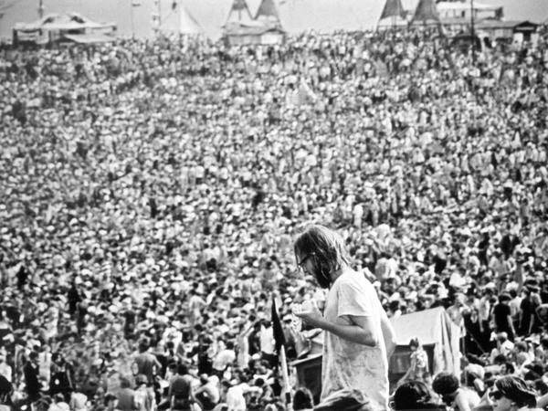 Kritische Masse. Rund 400.000 Besucher kamen zum Woodstock-Festival im Sommer 1969.