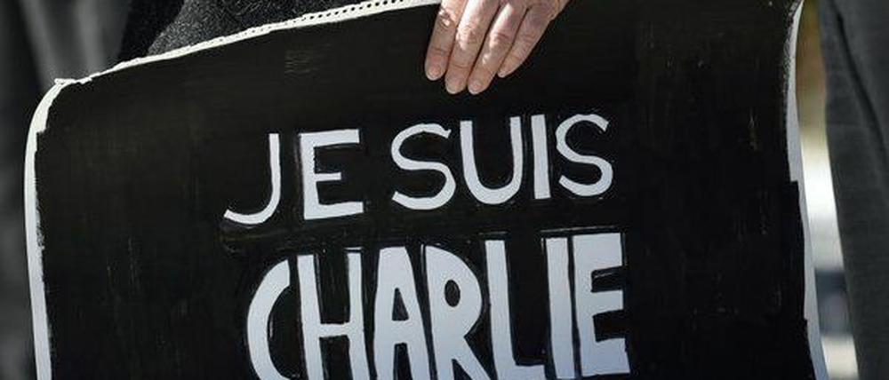 "Wir sind Charlie" wurde am Mittwoch schnell zum Hashtag und Symbold der Solidarität.