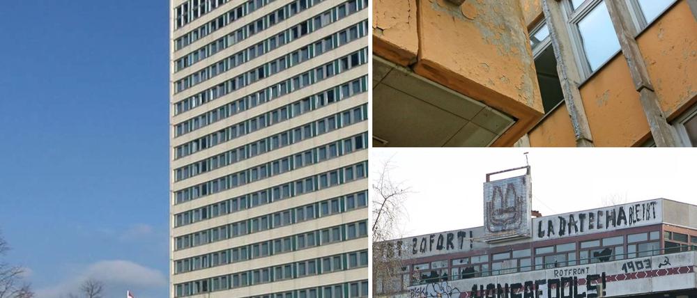 "Wäre es nicht eine gute Lösung, das FH-Gebäude abzutragen und zusammen mit ausgewählten DDR-Bauten, wie z. B. dem „Café Minsk“ und dem Mosaik des Rechenzentrums, an anderer Stelle als „Cluster der DDR-Moderne“ in der Nachbarschaft wieder aufzubauen?"