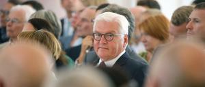 Bundespräsident Frank-Walter Steinmeier beim Auftakt der Gesprächsreihe „Geteilte Geschichte(n)“.