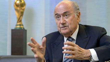 Joseph Blatter, Präsident der Fifa.
