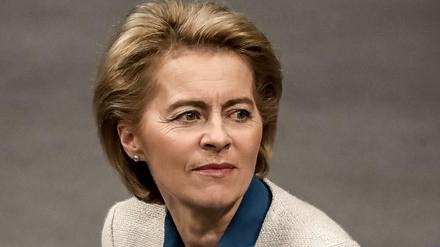 Die Verteidigungsministerin Ursula von der Leyen (CDU). 