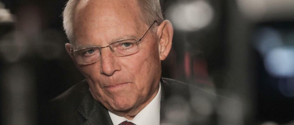 Wolfgang Schäuble beim CDU-Bundesparteitag.