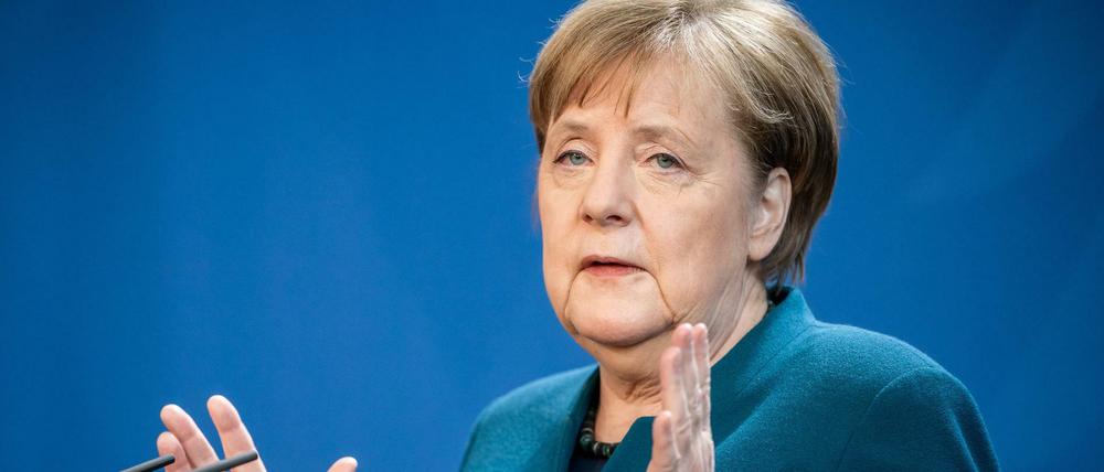 Bundeskanzlerin Angela Merkel (CDU) äußert sich zum weiteren Vorgehen in der Corona-Krise.