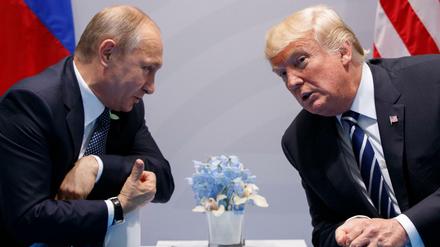 Donald Trump wirft seinem Amtskollegen Wladimir Putin vor, den Vertrag gebrochen zu haben.