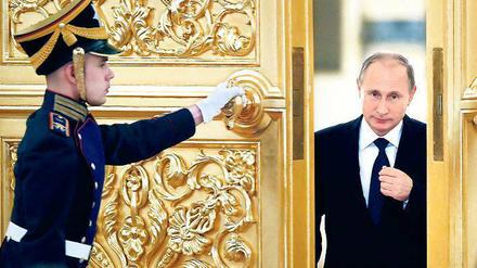 Der Herrscher. Wladimir Putin übt spätestens seit 2012 die kaum eingeschränkte Macht in Russland aus.