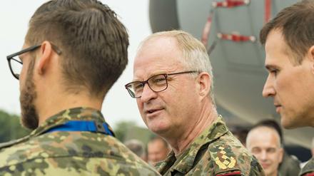 Eberhard Zorn, Generalinspekteur der Bundeswehr, hat die Notwendigkeit von Kampfdrohnen betont.