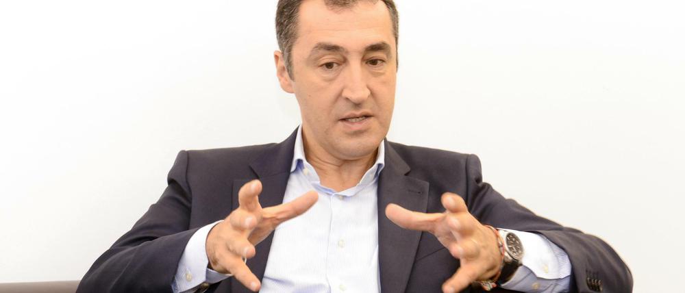 Cem Özdemir (51) ist gemeinsam mit Simone Peter Bundesvorsitzender der Grünen.